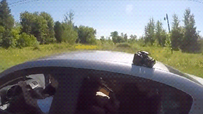Kids Filming Joy Ride With GoPro Forget That They Left A Very Expensive Camera On Top Of The Car
