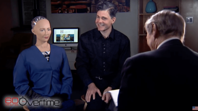 Charlie Rose Flirting With A Creepy Robot Is Worse Than It Sounds