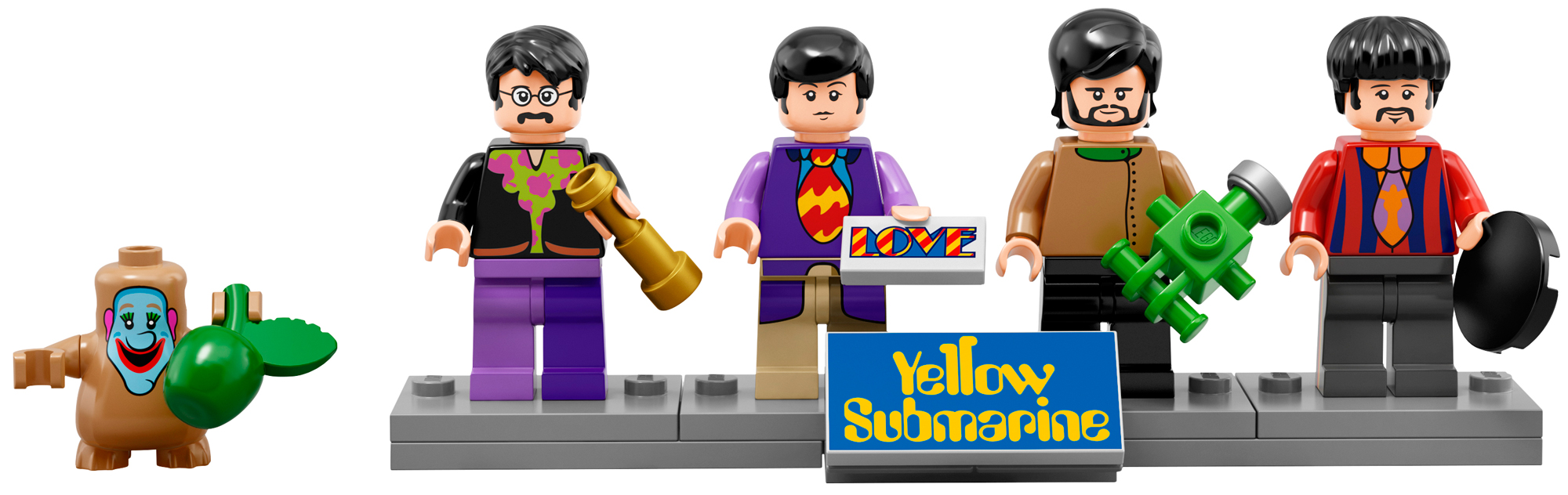 LEGO’s New Yellow Submarine Comes With Four Perfect Beatles Minifigs