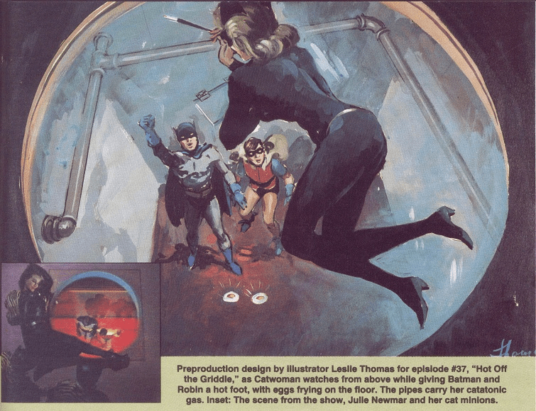 Just Look At This Gorgeous Concept Art For The 1966 Batman Show