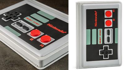 This NES Controller Notebook Is The Perfect Place To Jot Down Cheat Codes