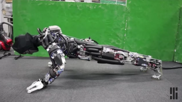 This Humanoid Robot Sweats With Its Skeleton