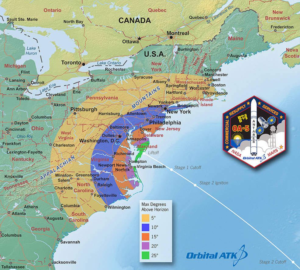 LIVE: Watch The Antares Rocket Launch To The ISS