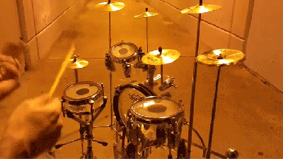 This Tiny Drum Set Sounds Amazingly Good