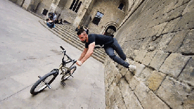 These Are Some Cool Arse Parkour Bike Tricks