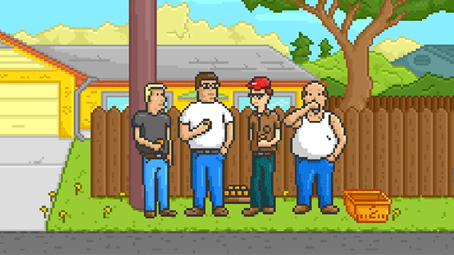 King Of The Hill’s Opening As A Video Game Is Pixel Perfect