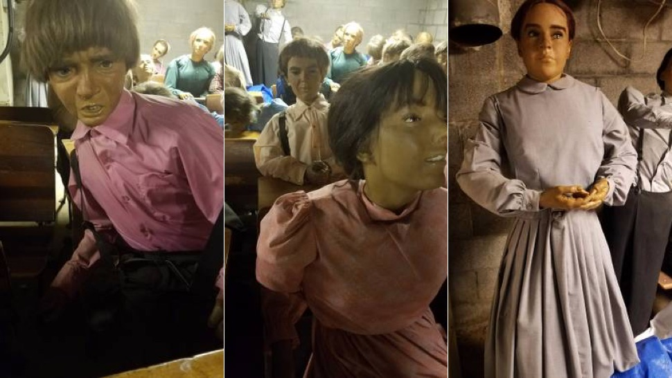 You Can Buy These Absurdly Creepy Wax Amish Children For Just $US300 (Each)