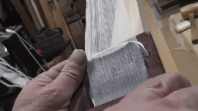 Watch A Japanese Hand Plane Shave Wood Impossibly Thin