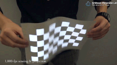 This Real-Time Image Warping Projector Will Blow Your Mind