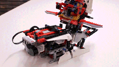 Candy-Flinging Lego Bot Deals With Trick-or-Treaters For You