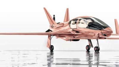 You Can Buy A $US1.5 Million Rose Gold Private Plane