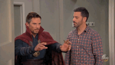 Dr. Strange Banishes A Kid To Hell When Jimmy Kimmel Hires Him For A Birthday Party