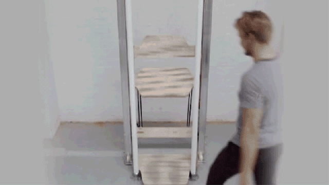 Will This Manually-Powered Lift Replace Stairs One Day?