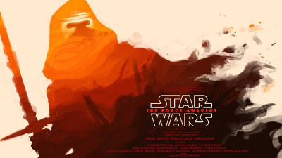 Mourn The Loss Of This Incredible Force Awakens Poster, Too Beautiful For This World