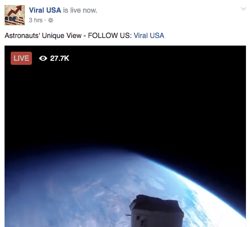 Don’t Trust The ‘Live’ Space Videos You See On Facebook