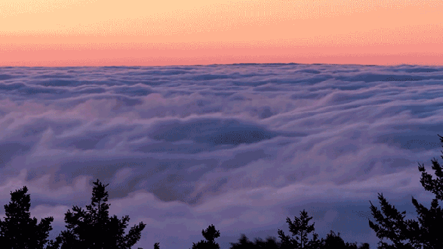 This Timelapse Makes Fog Look Like The Oceans Flooding The Entire Earth