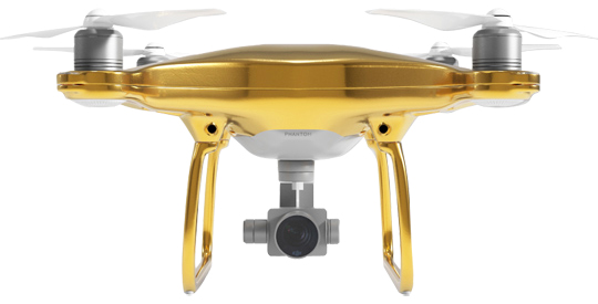 Gold-Plating A Drone Is Officially The Worst Idea