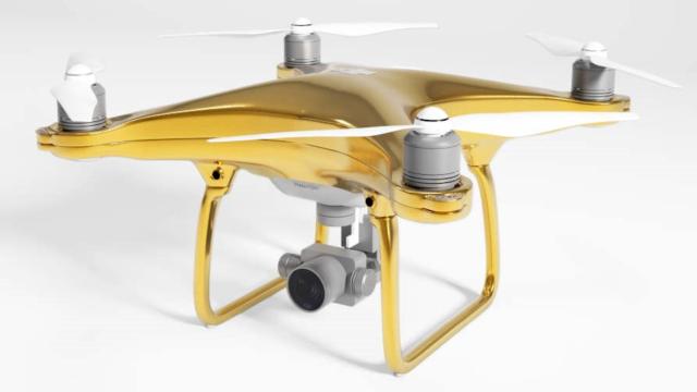 Gold-Plating A Drone Is Officially The Worst Idea
