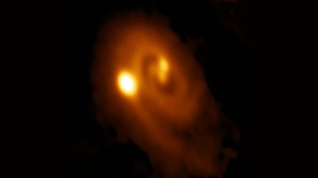 Our Best Glimpse Yet Of A Triple Star System Being Born