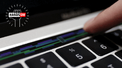 I Just Stroked The New MacBook Pro’s Touch Bar