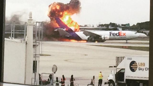 Second Plane Of The Day Explodes In Florida