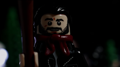 That Walking Dead Episode Is Precious As LEGOs And A Little Girl’s Costume
