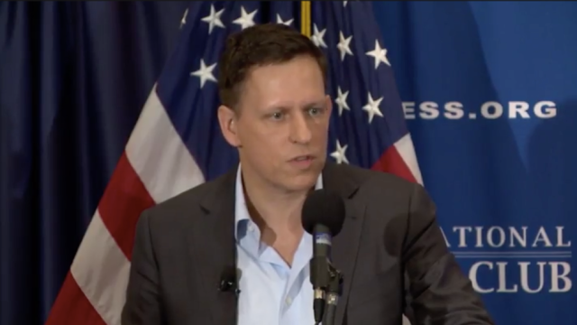 Peter Thiel Goes All-In For Donald Trump