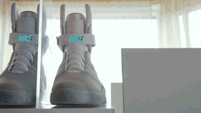 This Guy Treats His Back To The Future Nike Mags Like A Newborn Baby