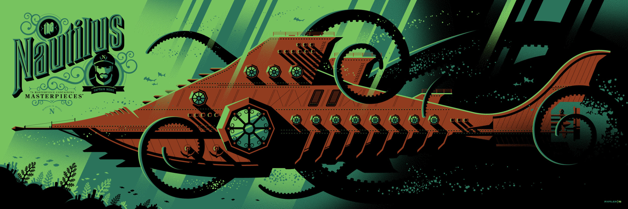 This Fun Science Fiction Movie Art Puts The Emphasis On The Science