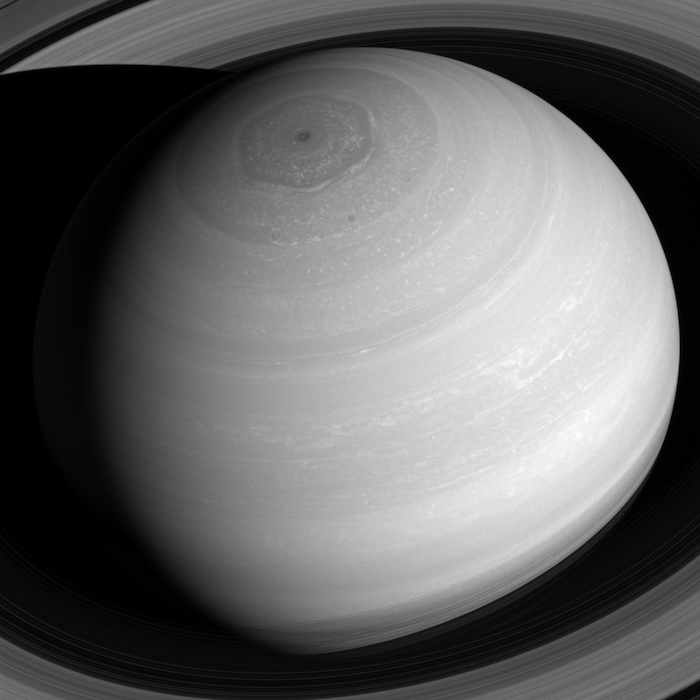 Saturn Looks Magnificent From Above
