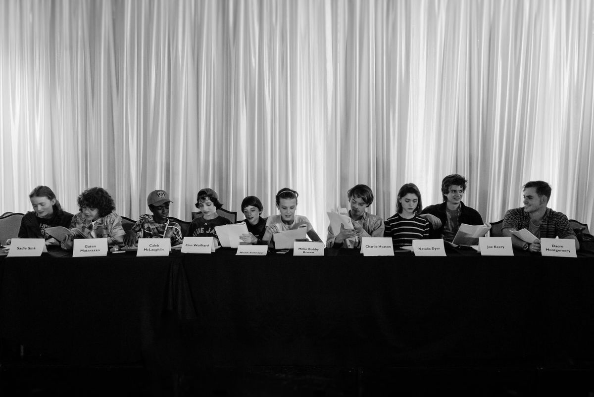 I See What You’re Doing There, New Stranger Things Cast Photo