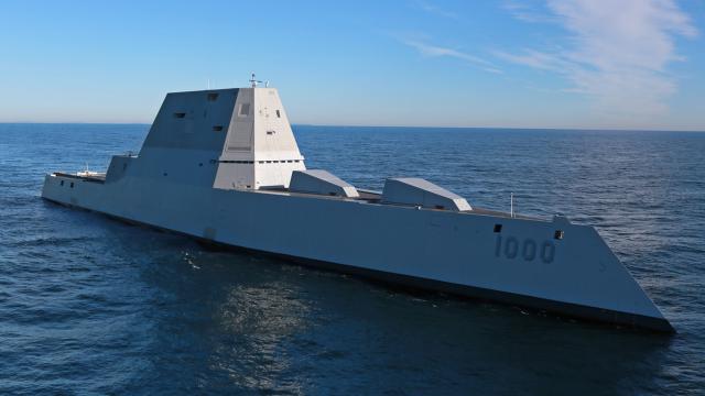 The US Navy’s New Warship Gun Costs $1 Million To Fire