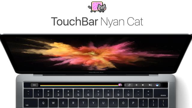 Nyan Cat On Your TouchBar Is The Easiest Way To Justify Buying A New MacBook Pro