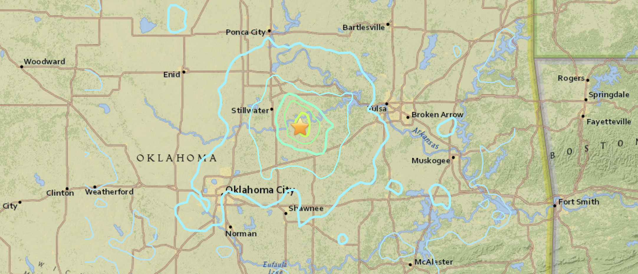 Oklahoma Rocked By Yet Another Freak Earthquake
