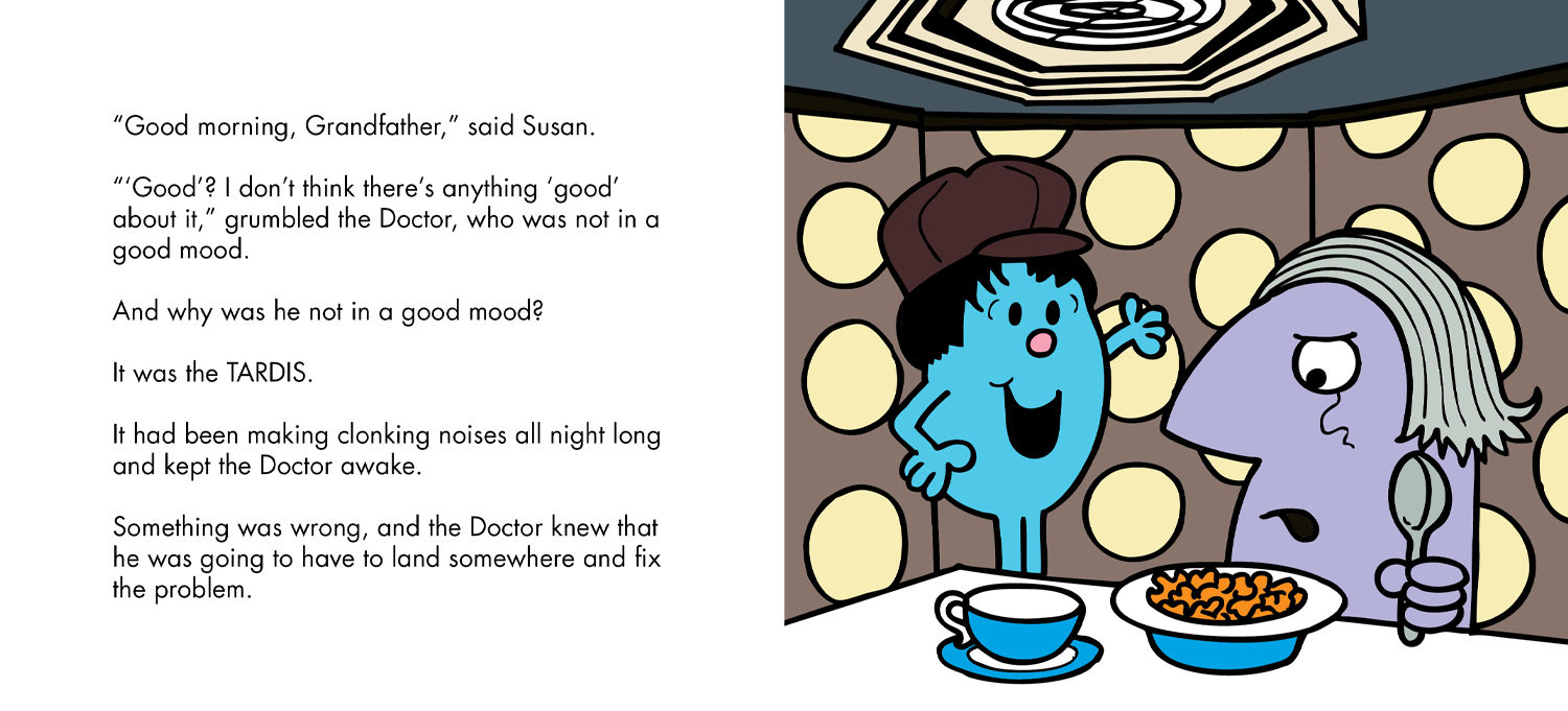The Doctor Is An Adorable Grump In The First Look Inside The Doctor Who/Mr Men Mashup