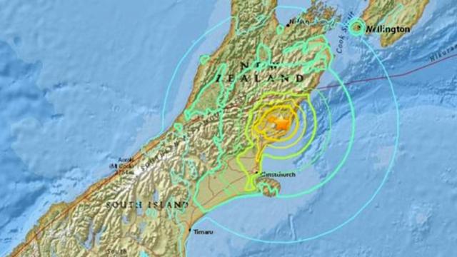 Extremely Powerful Earthquake Rocks New Zealand