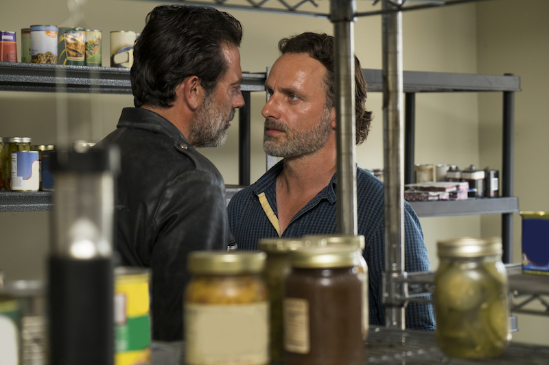 Negan Beats The Humanity Back Into Rick On The Walking Dead