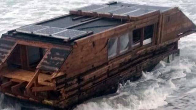 Houseboat Gifted To ‘Homeless Youth’ Washes Up Empty On Other Side Of Atlantic