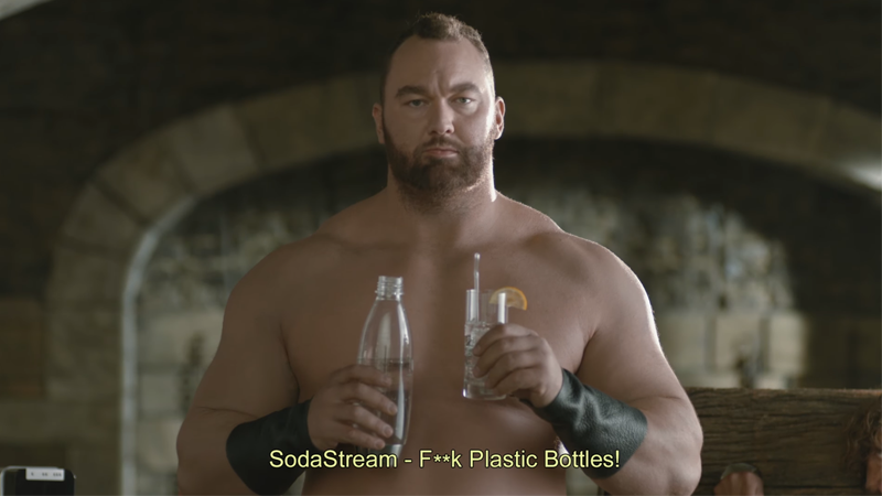 A Breakdown Of My Scattered, Confused Thoughts While Watching This Game Of Thrones Sodastream Ad