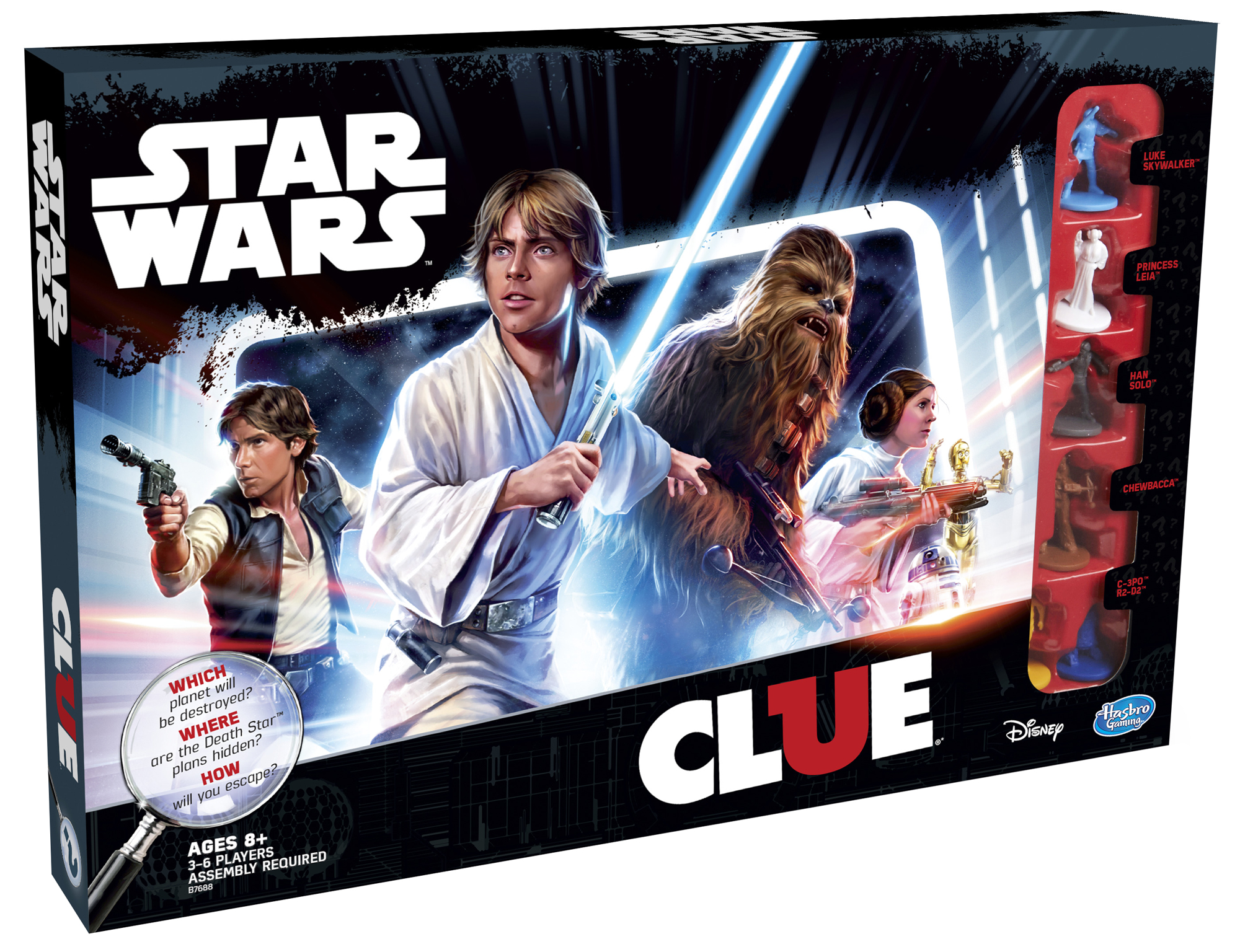 Clue: Star Wars Edition Has You Figuring Out How To Safely Escape A 3D Death Star