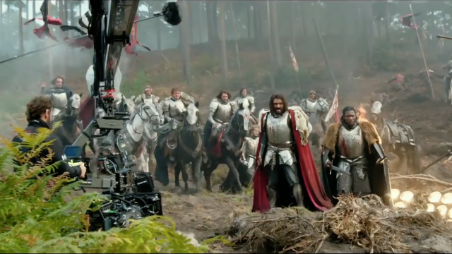 Here Are King Arthur And His Knights Chilling On The Transformers 5 Set