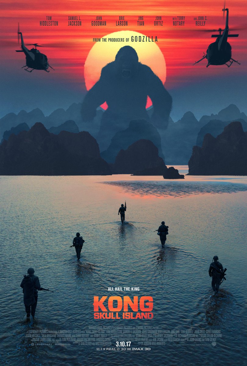 The Biggest, Baddest Ape Is Back In The New Kong: Skull Island Trailer