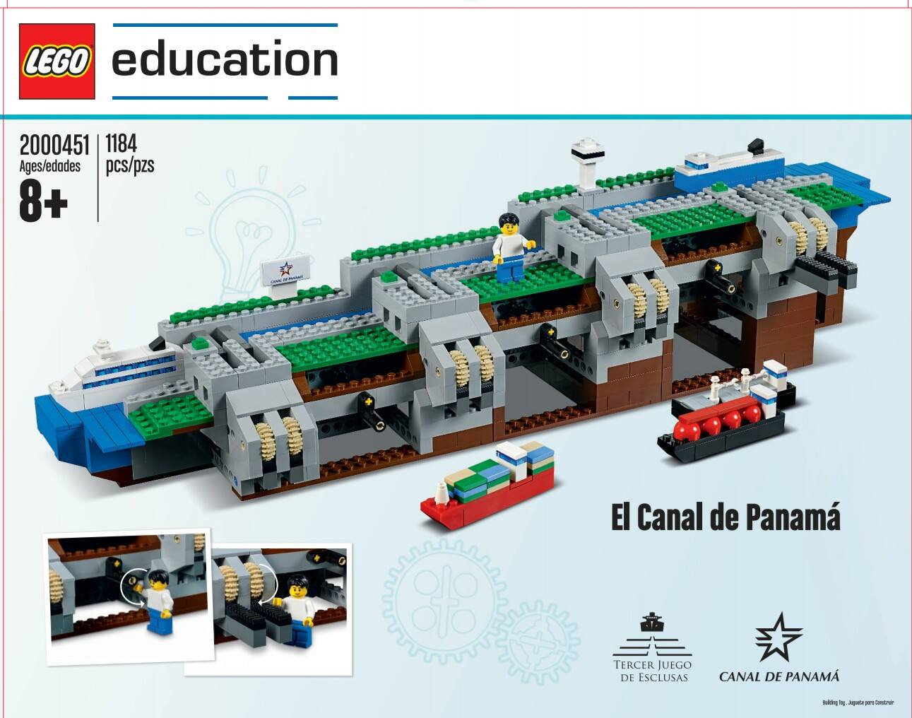 LEGO Made A Miniature Working Version Of The Panama Canal