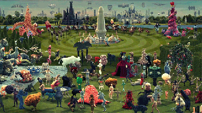 This Animated Modern Twist Of A Bizarre Famous Painting Is Just Delightful
