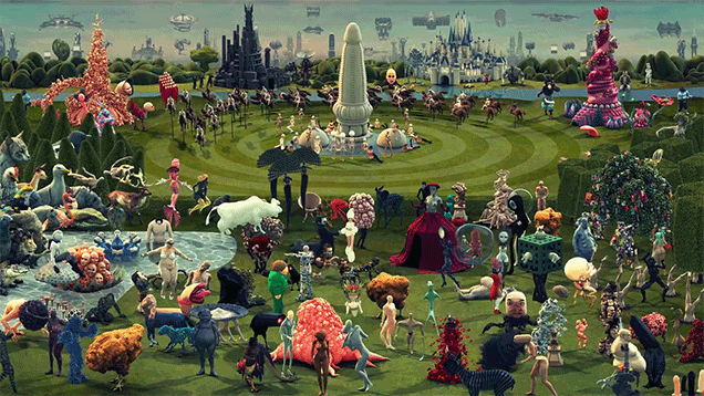 This Animated Modern Twist Of A Bizarre Famous Painting Is Just Delightful