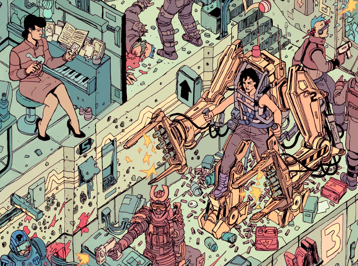 Can You Pick Out All The References In This Action-Packed Sci-Fi Poster Mashup?