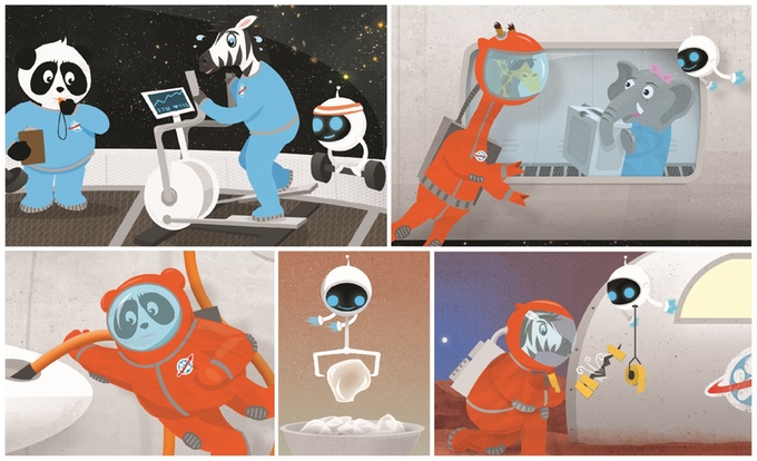 This Science Fiction Picture Book Will Make Your Kids Want To Colonise Mars