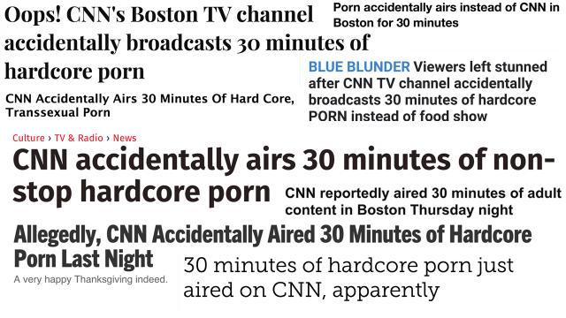 There’s Little Evidence To Back Up Reports That CNN Broadcasted 30 Minutes Of Porn Last Night