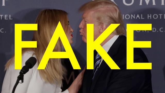 That Ivanka Trump Quote About Wanting To Spray Her Father With Mace Is Totally Fake