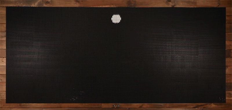 Thousands Of Tiny Flipping Discs Power This Mesmerising Kinetic Display